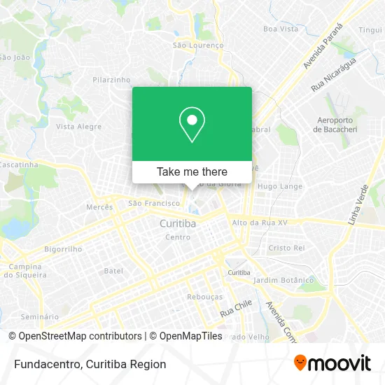 Fundacentro map