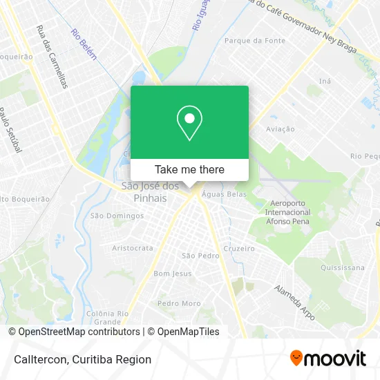 Calltercon map