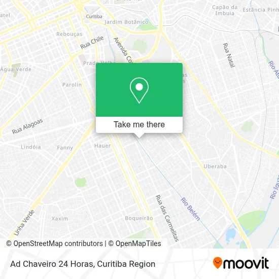Ad Chaveiro 24 Horas map