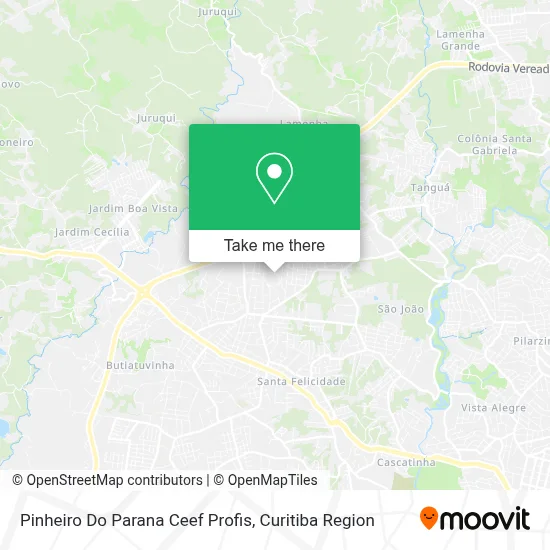 Pinheiro Do Parana Ceef Profis map