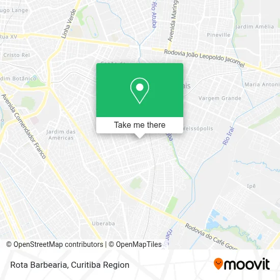 Rota Barbearia map