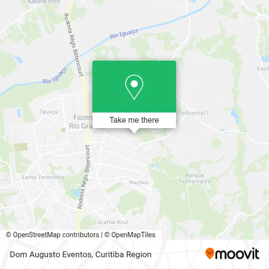 Dom Augusto Eventos map