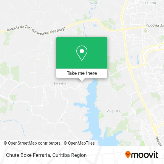 Chute Boxe Ferraria map