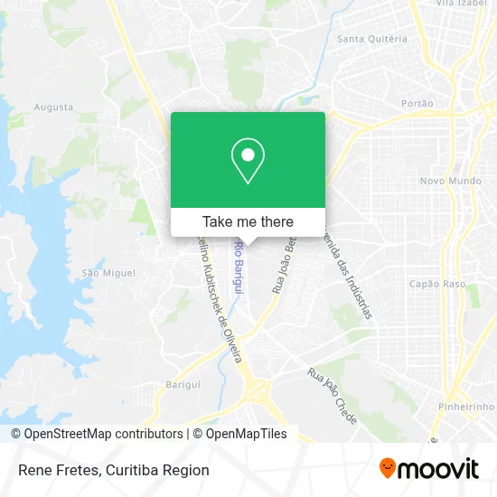 Rene Fretes map