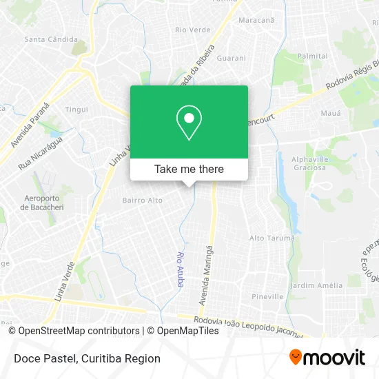 Doce Pastel map