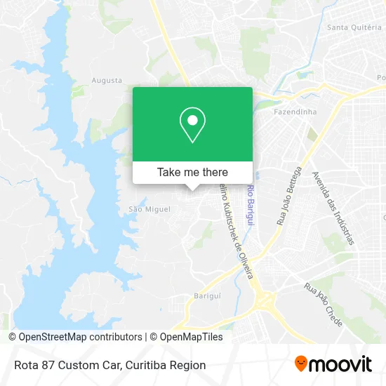 Rota 87 Custom Car map