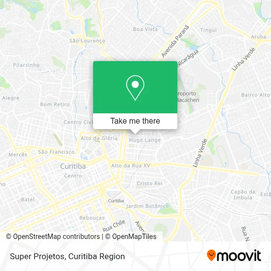 Super Projetos map