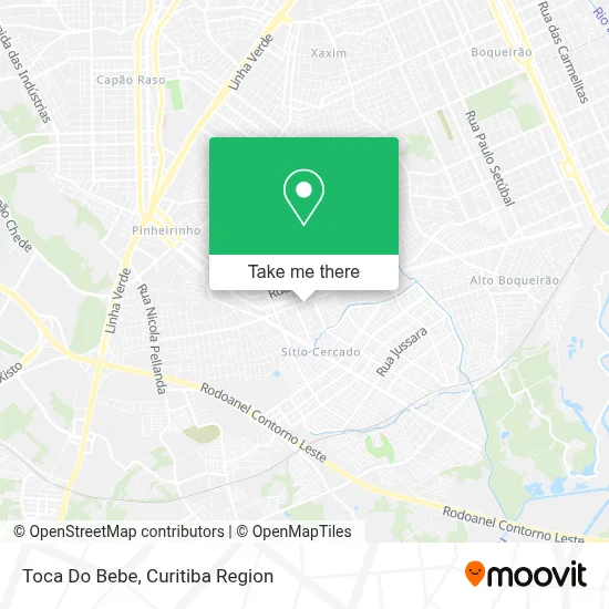 Toca Do Bebe map