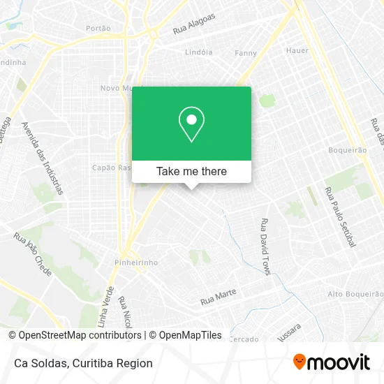 Ca Soldas map
