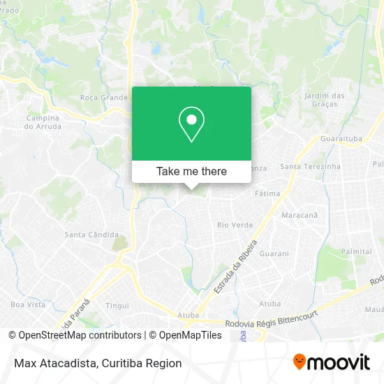Max Atacadista map