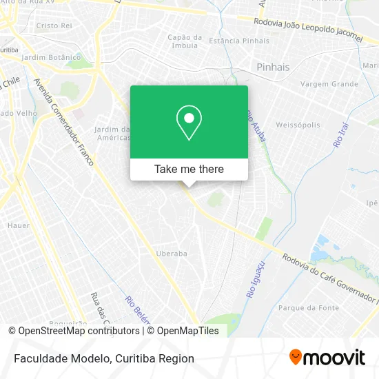 Faculdade Modelo map