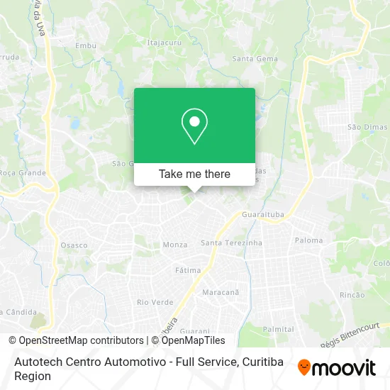 Autotech Centro Automotivo - Full Service map