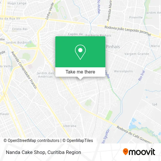 Nanda Cake Shop map