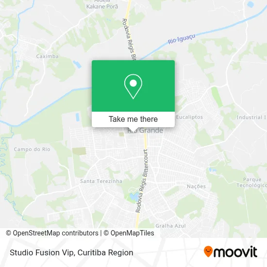 Studio Fusion Vip map