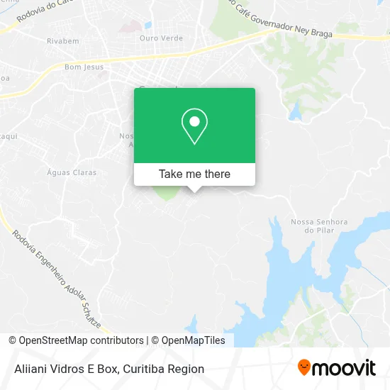Aliiani Vidros E Box map