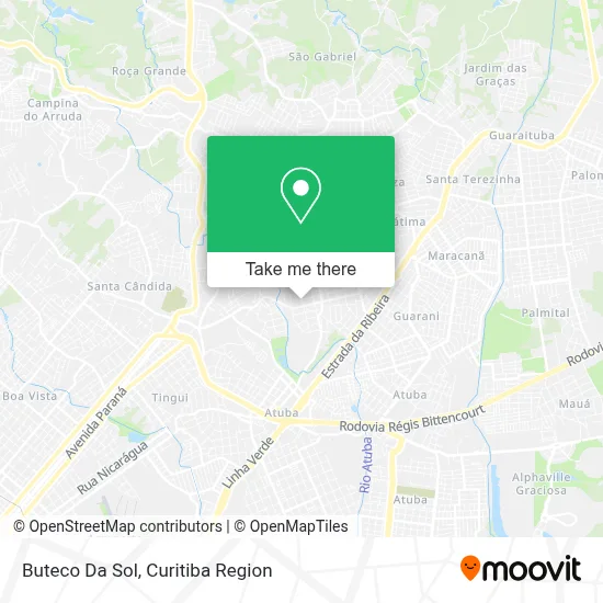 Buteco Da Sol map
