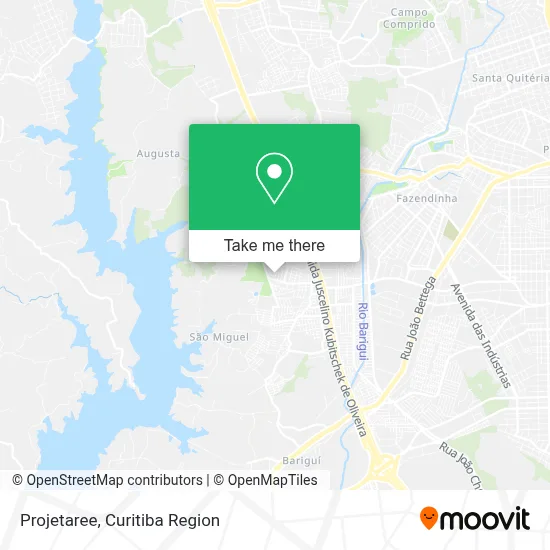 Projetaree map