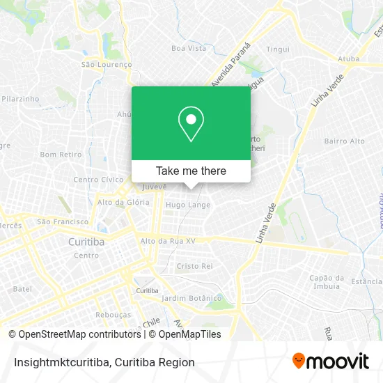 Insightmktcuritiba map