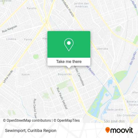Sewimport map