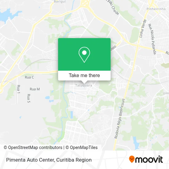 Pimenta Auto Center map