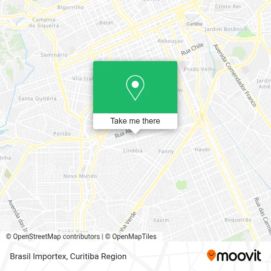 Brasil Importex map