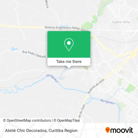 Ateliê Chic Decorados map