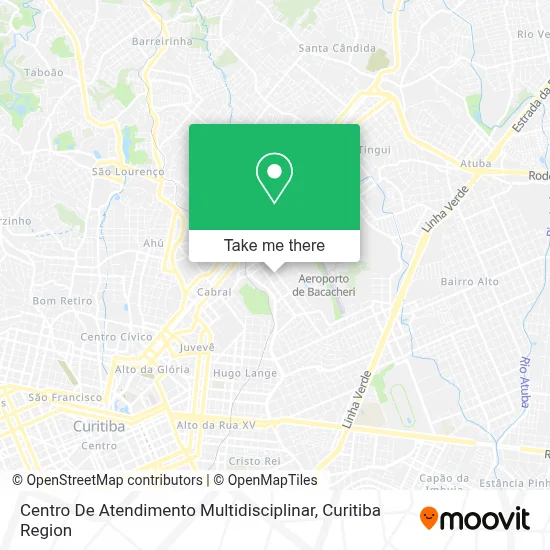 Centro De Atendimento Multidisciplinar map