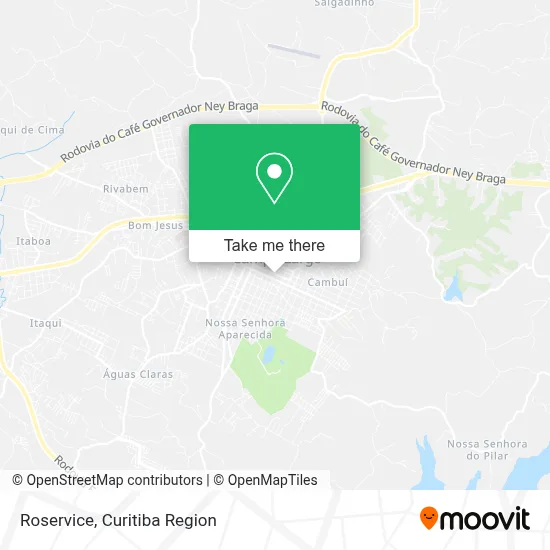 Roservice map