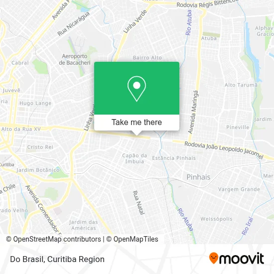 Do Brasil map