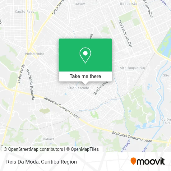 Reis Da Moda map
