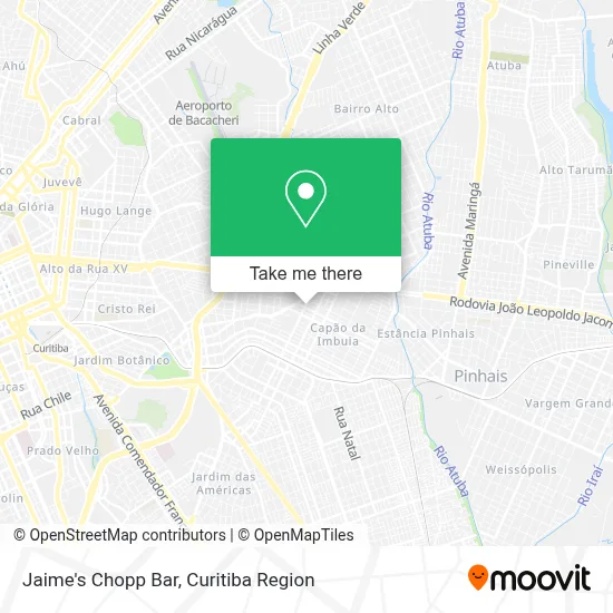 Jaime's Chopp Bar map