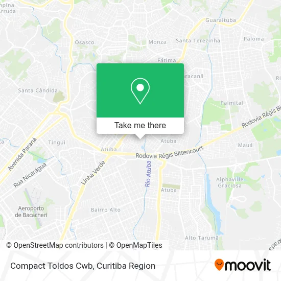 Compact Toldos Cwb map
