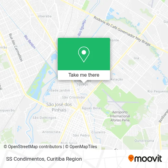 SS Condimentos map