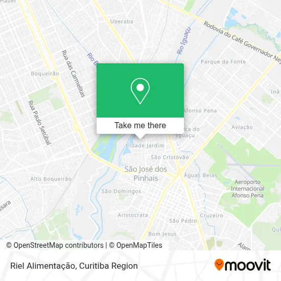 Riel Alimentação map