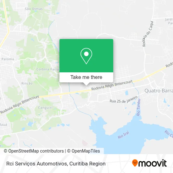 Rci Serviços Automotivos map