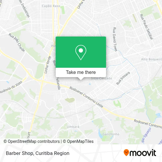 Barber Shop map