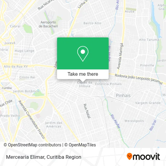 Mercearia Elimar map