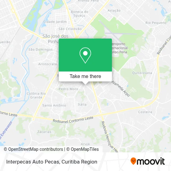 Interpecas Auto Pecas map