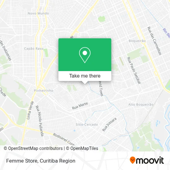Femme Store map