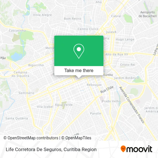 Life Corretora De Seguros map