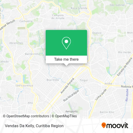 Vendas Da Kelly map