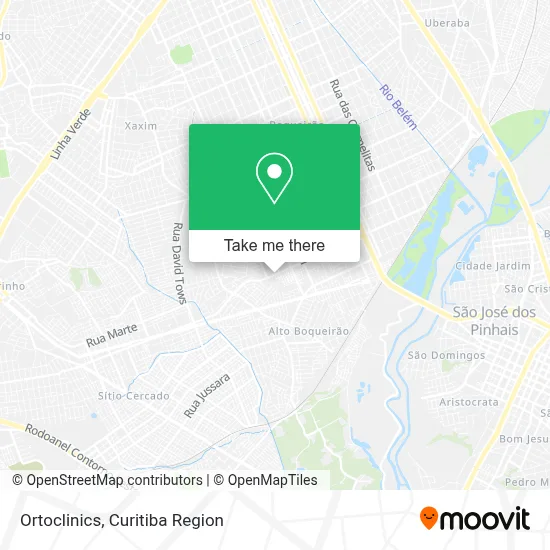 Ortoclinics map