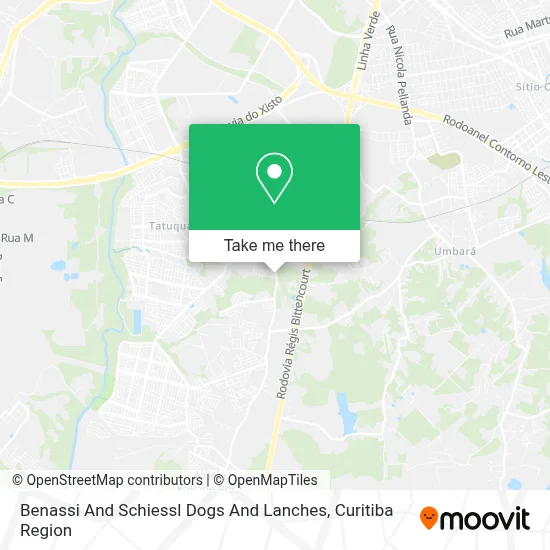 Benassi And Schiessl Dogs And Lanches map
