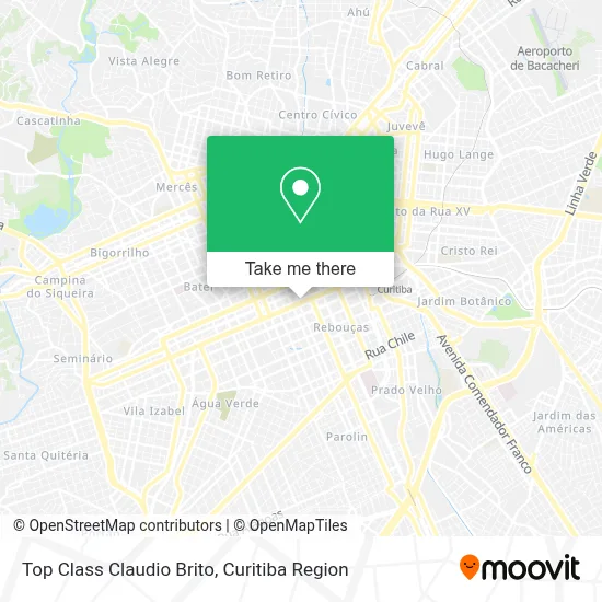 Top Class Claudio Brito map