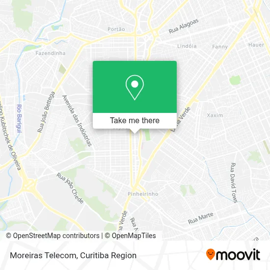 Moreiras Telecom map