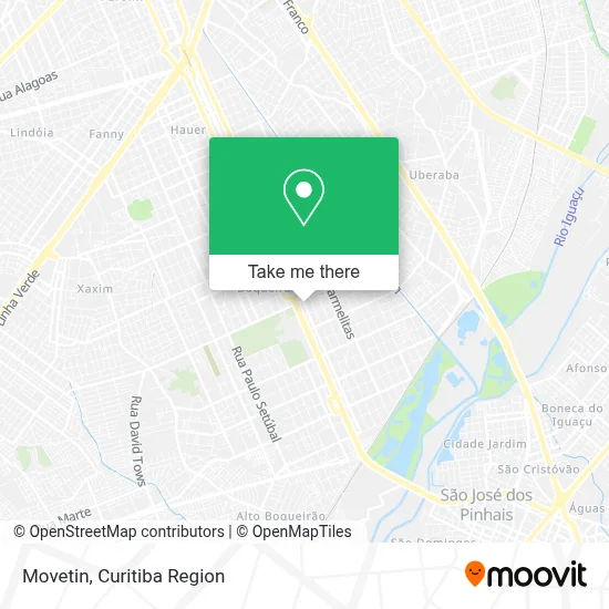 Movetin map