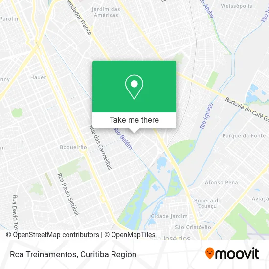 Rca Treinamentos map