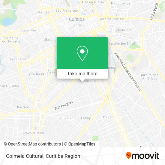 Colmeia Cultural map