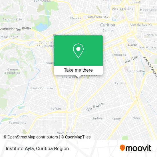 Instituto Ayla map