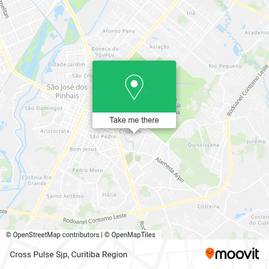 Cross Pulse Sjp map